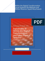 Explainable AI Within The Digital Transformation and Cyber Physical Systems XAI Methods and Applications 1st Edition Moamar Sayed Mouchaweh