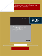 Full Perspectives On Labour Law Law in Context 2nd Edition A. C. L. Davies PDF All Chapters