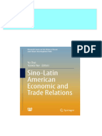 Complete Sino Latin American Economic and Trade Relations Yu Chai PDF For All Chapters