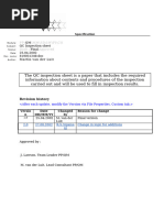 QM UK 06 Inspection Instruction