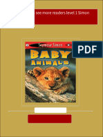 Baby Animals See More Readers Level 1 Simon Download PDF