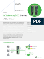 InHand Networks InGateway502 Edge Gateway PRDT Spec V3.3