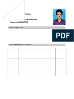 MR Nikhil Resume