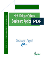 High Voltage Cables Basics and Applications - Appel