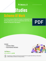 Social Studies Primary 2 Scheme of Work - syllabusNG