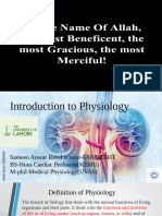 Introduction To Physiology