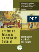 (ALBUQUERQUE FRANÇA BUECKE, 2021) História Da Educação Na Amazônia Colonial - Instituições e Práticas Educativas (EBOOK)