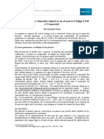 Sozzo - La Calificación de Cláusulas Abusivas en El CCC