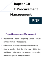 10 Project Procurement Management