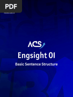 01-Basic Sentence Structure