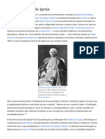 Doutrina Social Da Igreja - Wikipédia, A Enciclopédia Livre