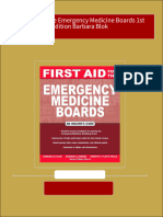 (FREE PDF Sample) First Aid For The Emergency Medicine Boards 1st Edition Barbara Blok Ebooks