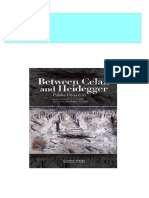 Between Celan and Heidegger SUNY Series Literature in Theory 2nd Edition Pablo Oyarzun Download PDF