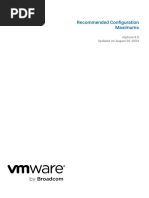 Vsphere 8.0 Configuration - Maximums