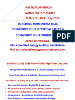 Energy Audit Guidelines To MSME by Ashok Sethuraman 1721005716