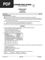 XII - Biology - SP-7 PB-I