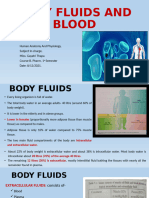 Body Fluids and Blood