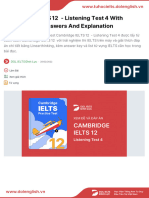 CAM12 - Listening Test 4