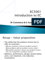 EC5001 - Lecture4 - M-Commerce - Business Plan