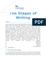 The Stages of Writing