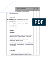 PNF Diagonal Patterns