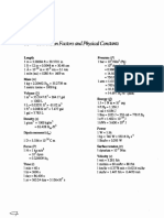 Converswn Factors Physical, Constmds: in NM