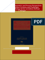 (Ebooks PDF) Download Computational Geometric and Process Perspectives On Facial Cognition Contexts and Challenges Scientific Psychology Series 1st Edition Michael J. Wenger Full Chapters