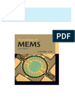 Solution Manual For Foundations of MEMS, 2/E 2nd Edition Chang Liu 2024 Scribd Download Full Chapters