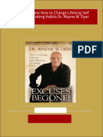 Get Excuses Begone How To Change Lifelong Self Defeating Thinking Habits Dr. Wayne W. Dyer Free All Chapters