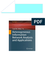 Full Heterogeneous Information Network Analysis and Applications 1st Edition Chuan Shi Ebook All Chapters