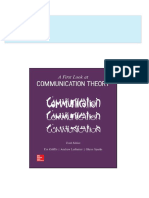 All Chapter Download Test Bank For A First Look at Communication Theory 10th Edition Griffin