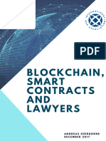 Blockchain, Smart Contracts and Lawyers