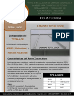 FICHA TECNICA Cubiertas Integrales