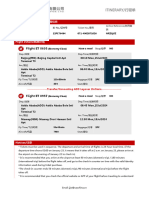 Flight ET 0605: Passenger Information/乘客信息