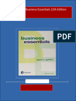 All Chapter Download Test Bank For Business Essentials 12th Edition