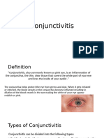 Conjunctivitis Presentation