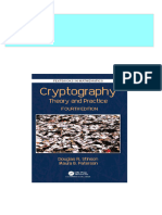 Cryptography: Theory and Practice 4th Edition Douglas R. Stinson 2024 Scribd Download