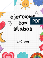 Ejercicios Con Silabas (140 Paginas)