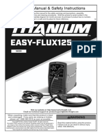 Titanium Easy Flux 125 Welder Manual