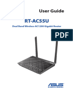 Asus Router Rt-Ac55u E10059 RT Ac55u Manual