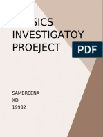 Investigatory Project