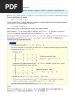 Factorización de Polinomios