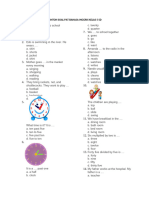 Contoh Soal Pat Bahasa Inggris Kelas 5 SD