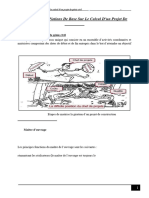 CHAPITRE 01 Projet Structures en BA (Notions de Base Sur Le Calcul D'un Projet de Génie Civil)