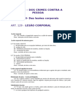 Crimes Contra A Pessoa - Lesão Corporal e Crimes Contra A Honra 1