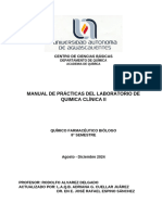 Manual Quimica Clinica Ii QFB 8°