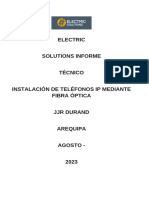 Informe de Propuesta de Instalación de Teléfonos Ip