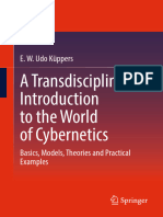 A Transdisciplinary To The World of Cybernetics: E. W. Udo Küppers