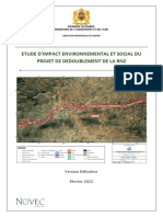 Etudes D'impact Environnemental Et Social de La RN2