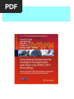 Download full International Symposium for Intelligent Transportation and Smart City ITASC 2017 Proceedings Branch of ISADS The International Symposium on Autonomous Decentralized Systems  1st Edition Xiaoqing Zeng ebook all chapters